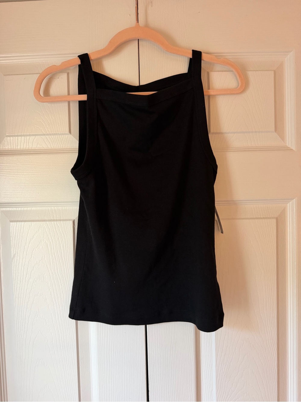 Old Navy Black Tank Top with Square Neck